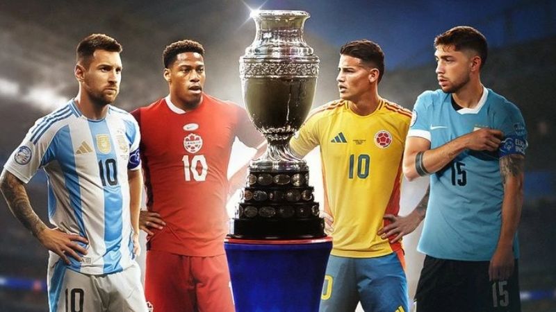 Hướng dẫn xem tỷ lệ kèo Copa America trên Keonhacai88